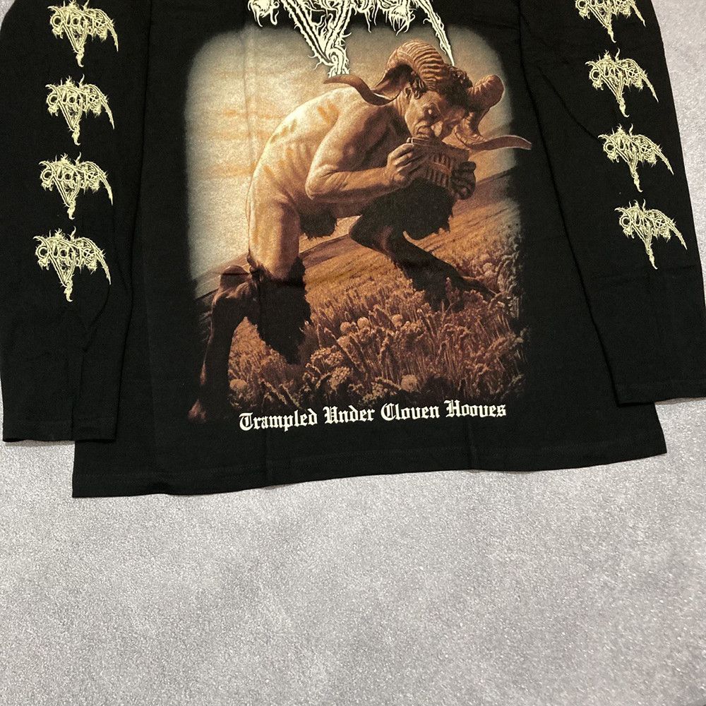 Band Tees Longsleeve Crucifier - Trampled Under Cloven Hooves - metal Size US M / EU 48-50 / 2 - 3 Thumbnail