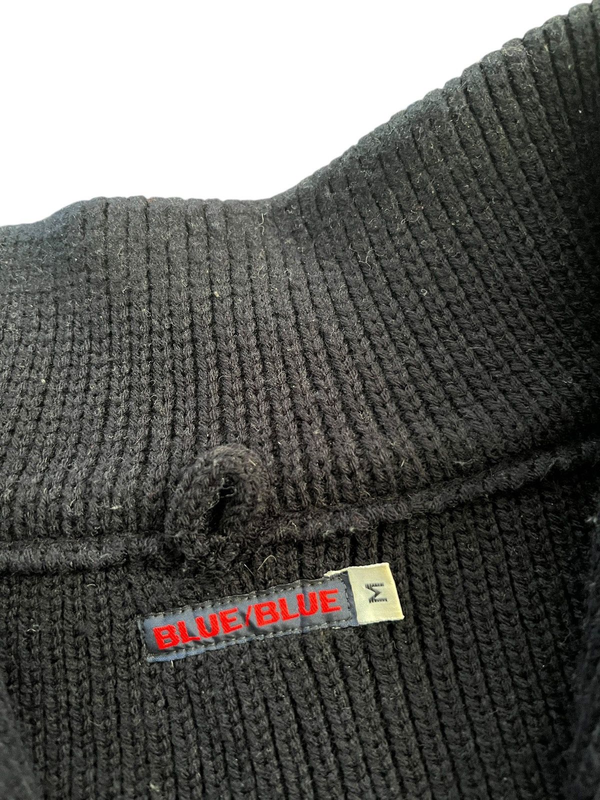 Blue Blue Japan Blue Blue Indigo Zipper Navy Knit Sweater Size US M / EU 48-50 / 2 - 10 Thumbnail