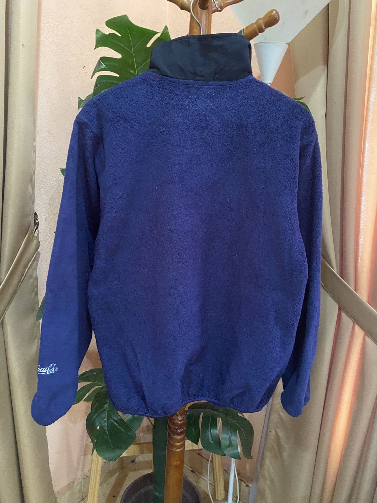 Coca Cola VINTAGE COCA COLA HALF ZIPPER FLEECE JACKET Size US M / EU 48-50 / 2 - 5 Thumbnail