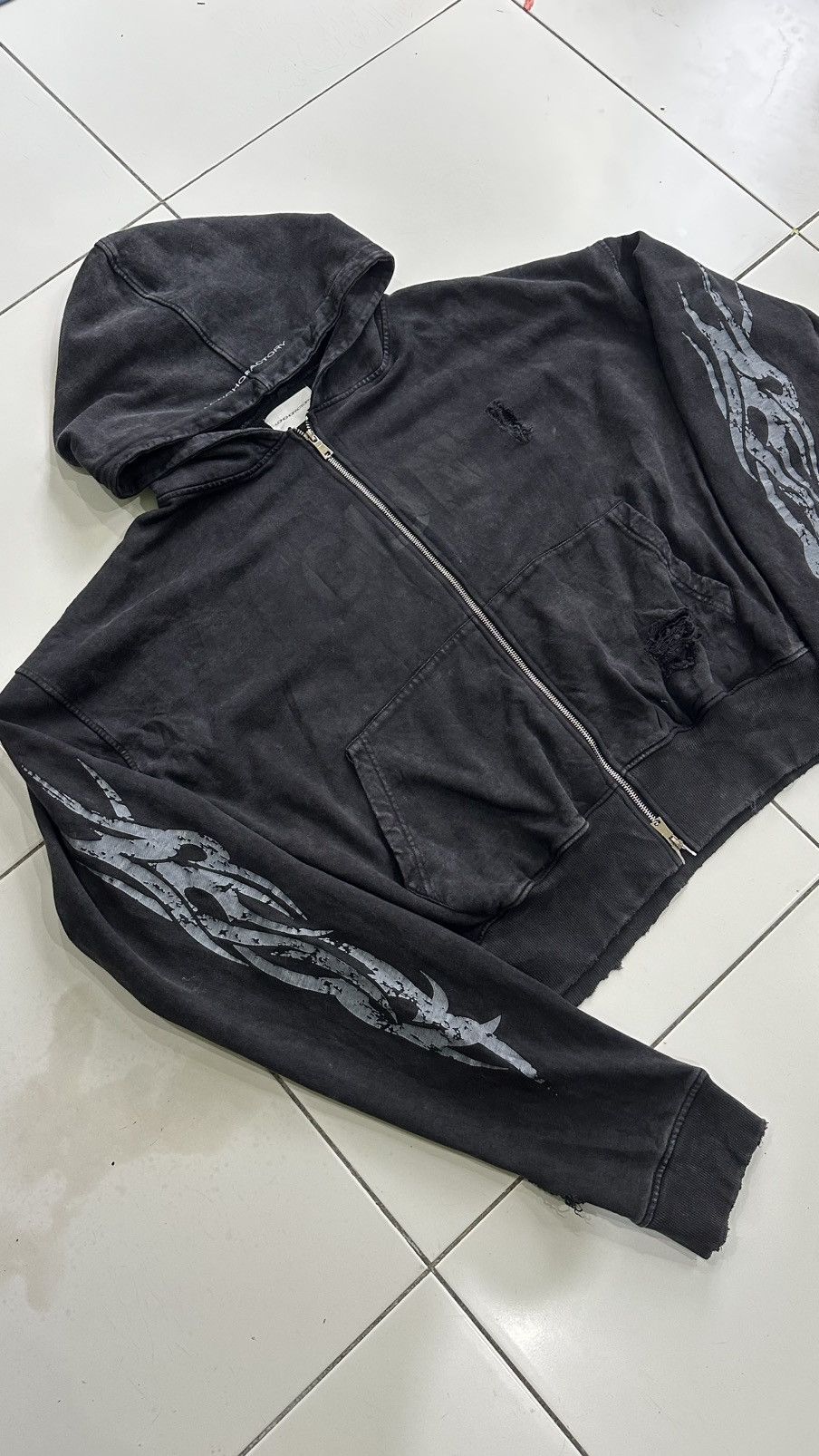 Affliction Lonchofactory singapore new brand cropped distressed Size US XL / EU 56 / 4 - 3 Thumbnail
