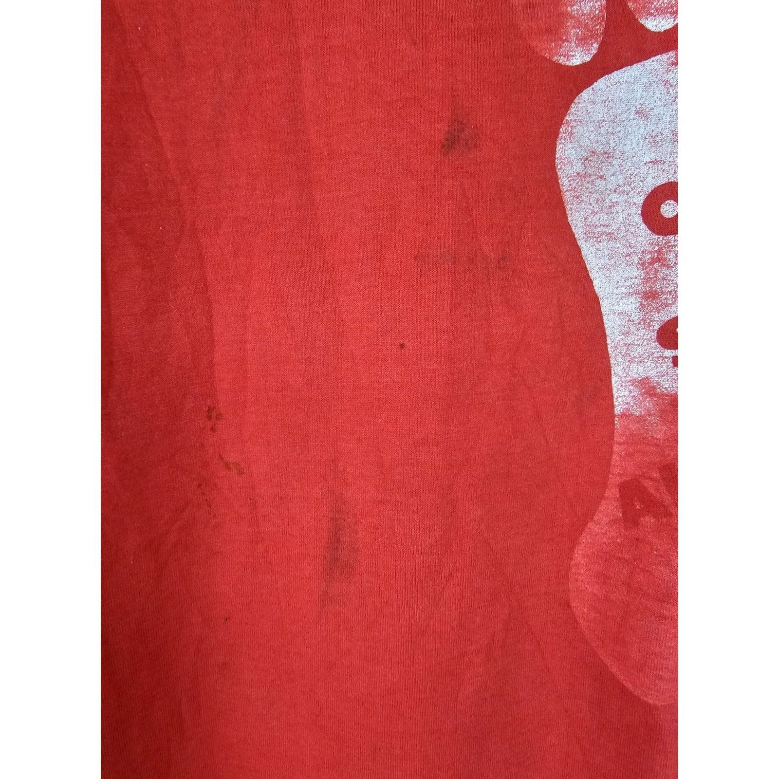 Vintage VINTAGE 90' ONE STEP AHEAD TV SHOW TV GUIDE RED SINGLE STITCH T-SHIRT XL حجم XL Size US XL / EU 56 / 4 - 3 Thumbnail