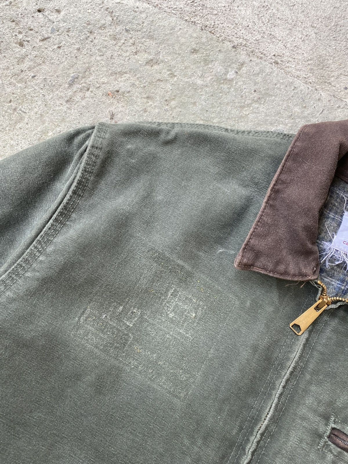 Carhartt The Iconic Carhartt Detroit Jacket J97 MOS green cut tag Size US XL / EU 56 / 4 - 6 Thumbnail