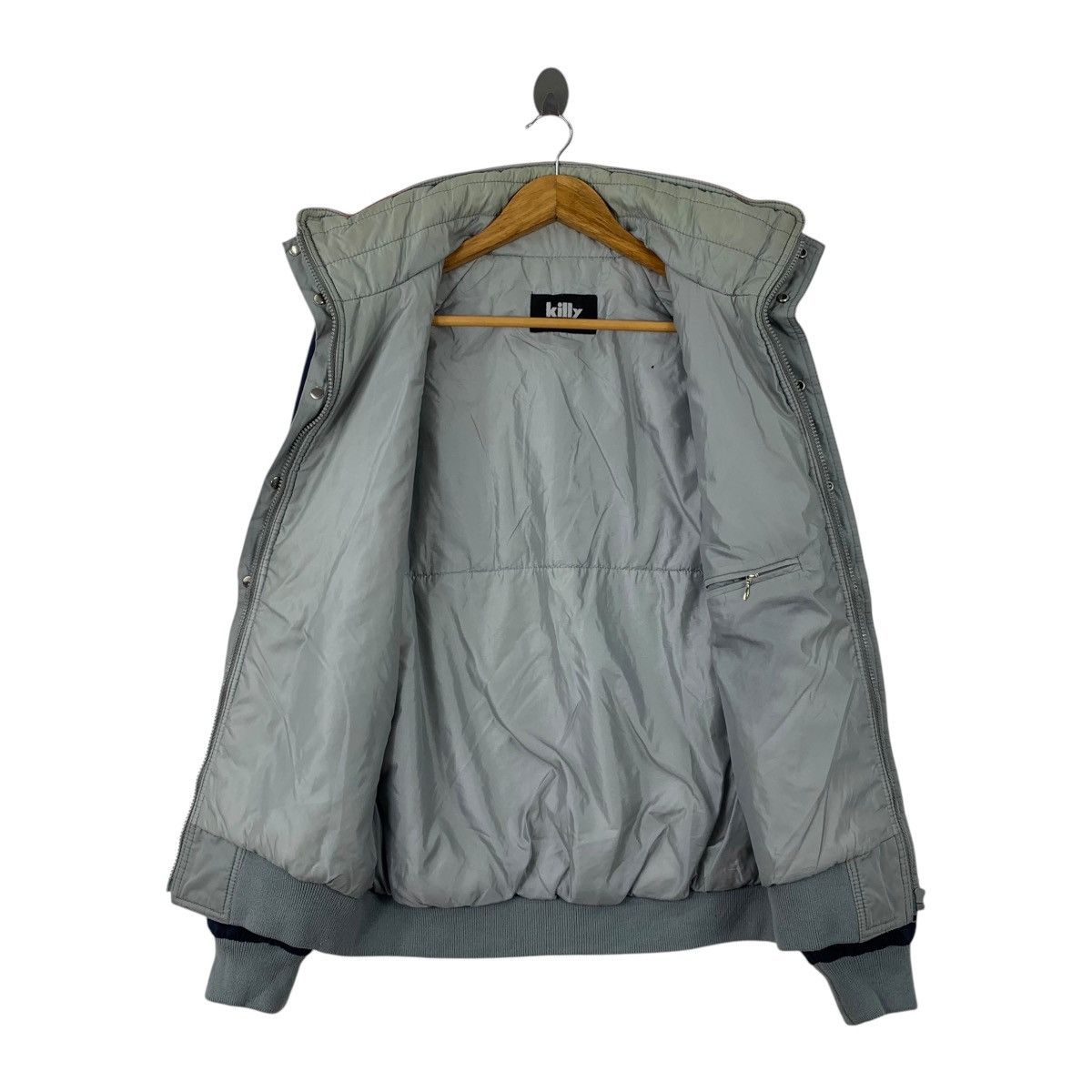 Asics × Vintage Vintage KILLY By Asics Japane Sportswear Light Jacket Bomber Size US L / EU 52-54 / 3 - 3 Thumbnail
