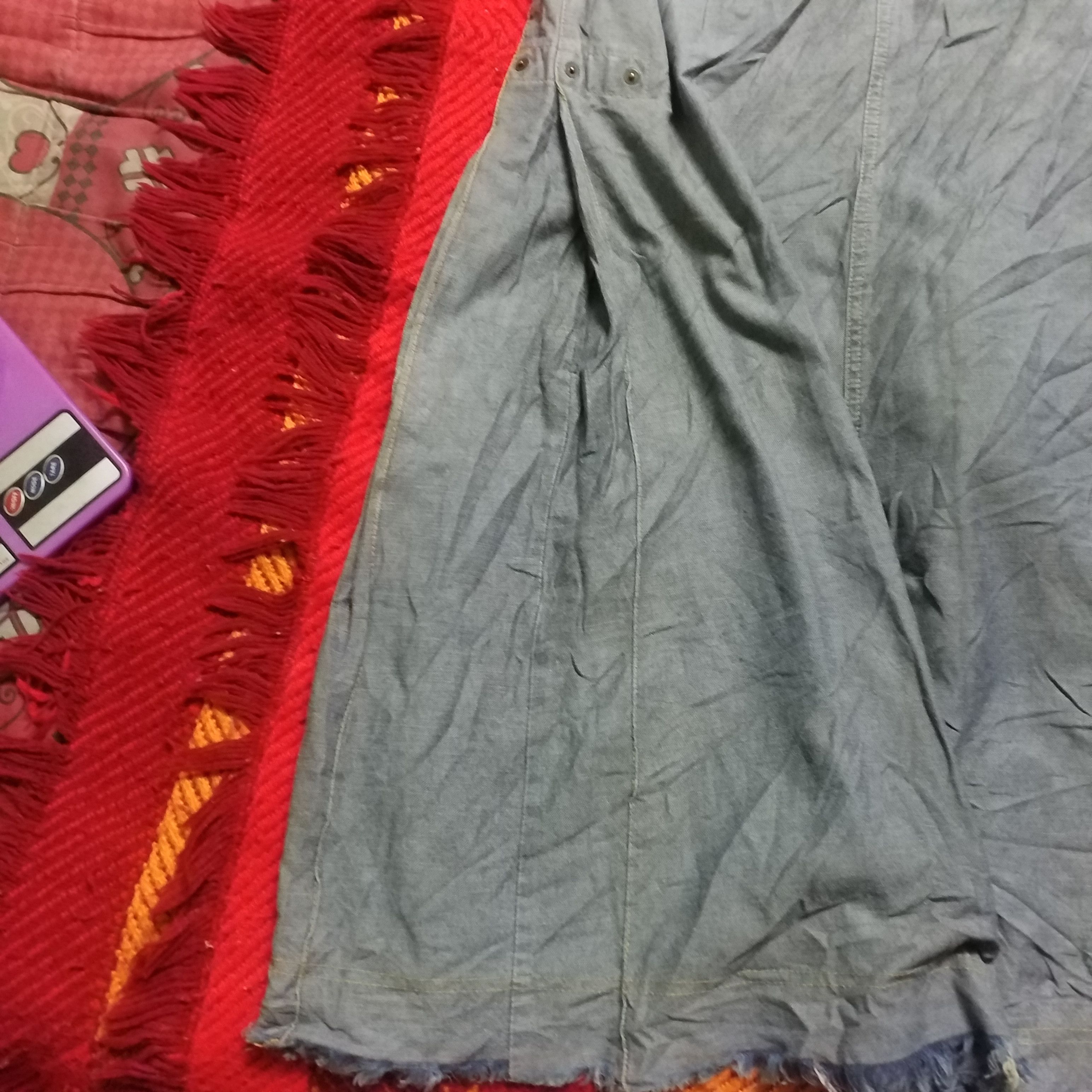 Japanese Brand × Vintage VINTAGE DENIM SKIRT WESTERN ROCK STYLE Size 28" / US 6 / IT 42 - 3 Thumbnail