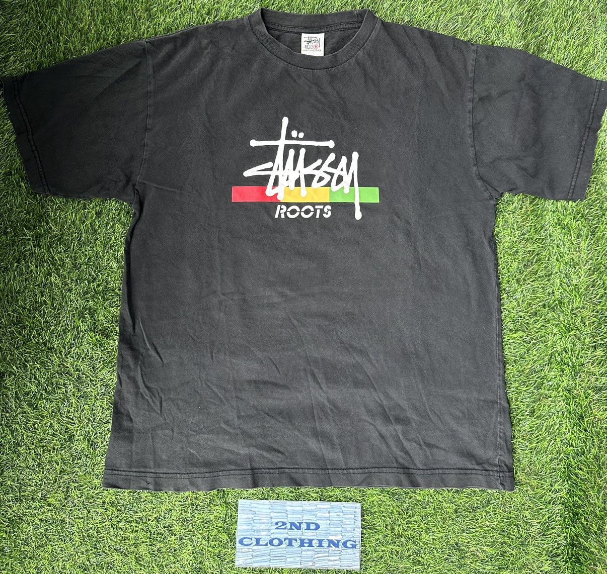 Stussy × Vintage Stussy Root Rasta 90s Size US M / EU 48-50 / 2 - 1 Thumbnail