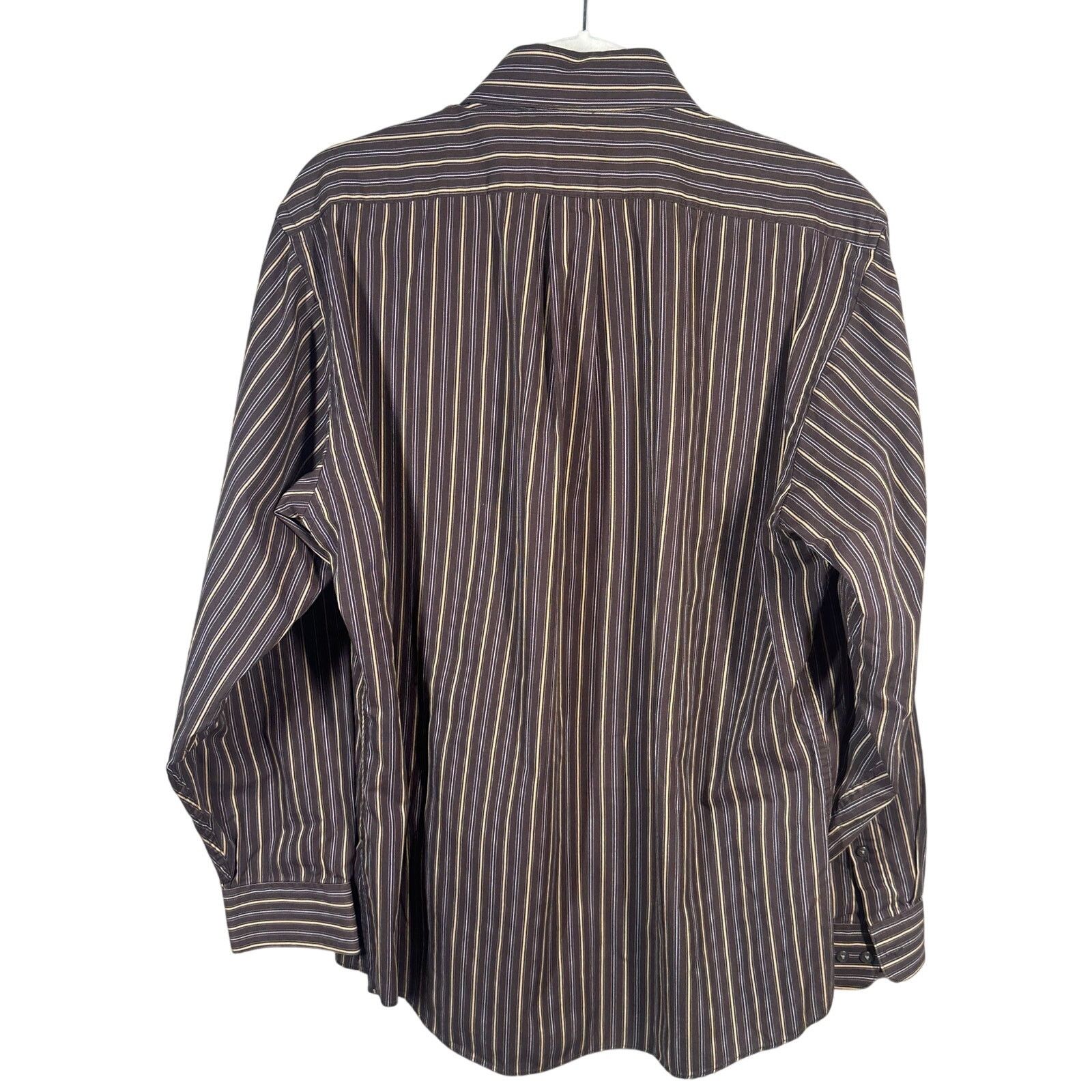 Arrow Arrow Men’s Large Striped Button-Down Shirt Size US L / EU 52-54 / 3 - 2 Thumbnail