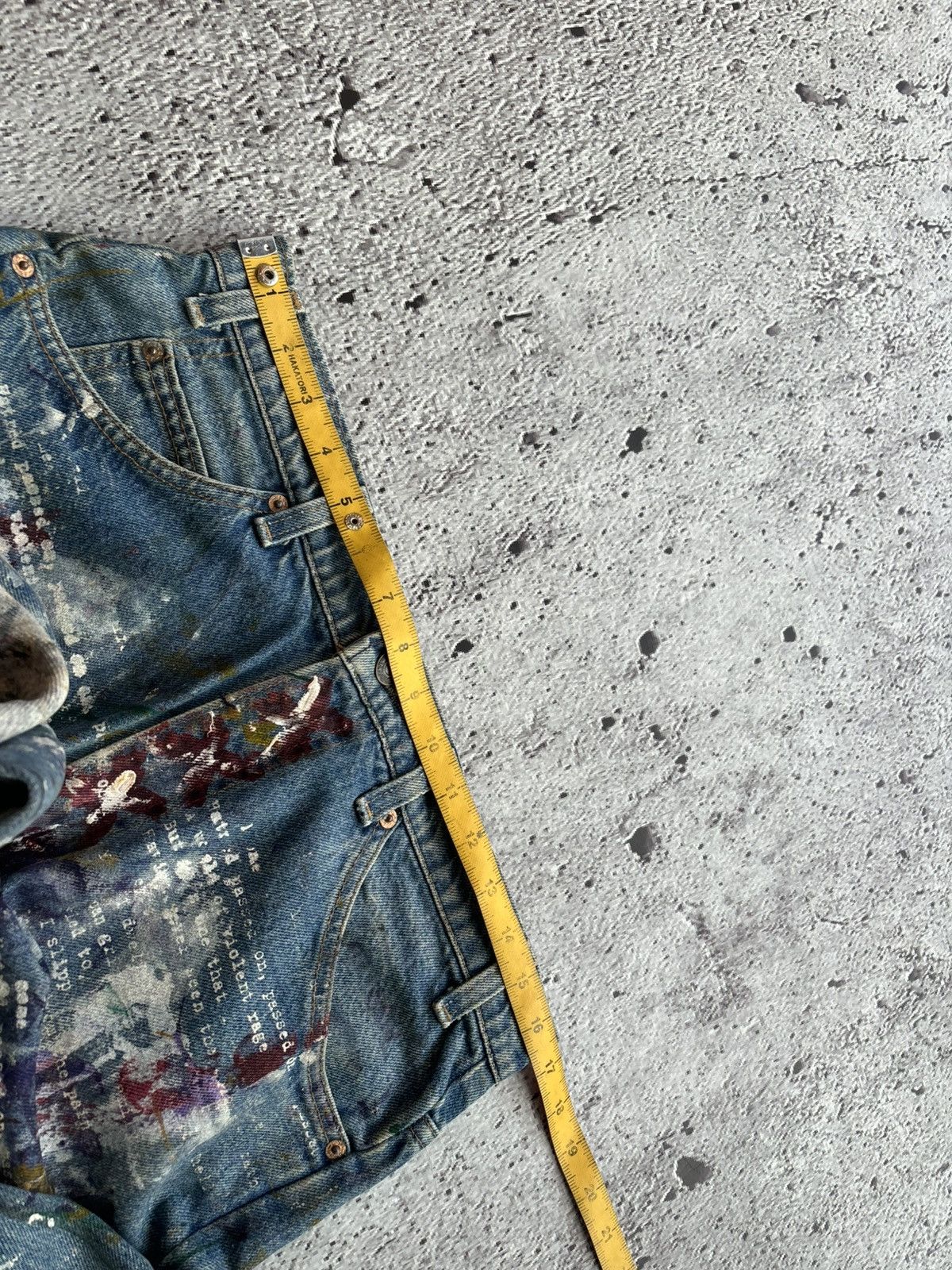 Levi's Vintage Clothing RARE Vintage levis Orange tab Painter style Denim Jeans Size US 34 / EU 50 - 10 Thumbnail