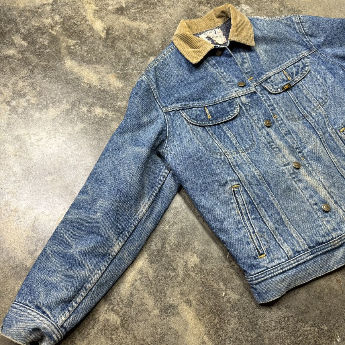 Vintage vintage 70s lee stormrider denim blanket lined jean jacket Size US M / EU 48-50 / 2 - 5 Thumbnail