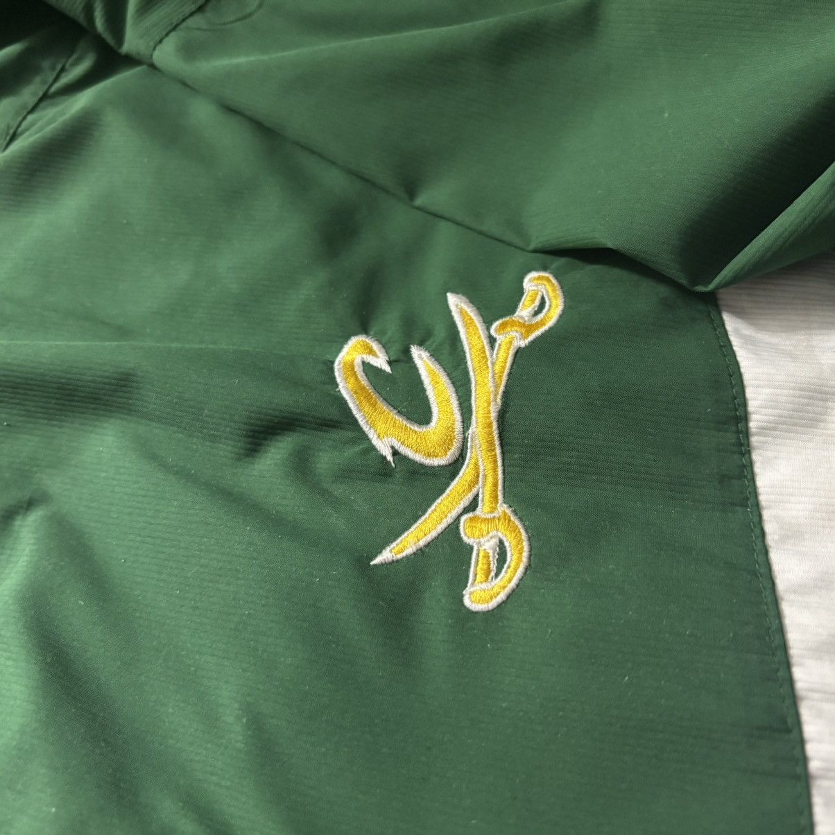 Nike Vintage Nike half zip-windbreaker Size US XL / EU 56 / 4 - 4 Thumbnail