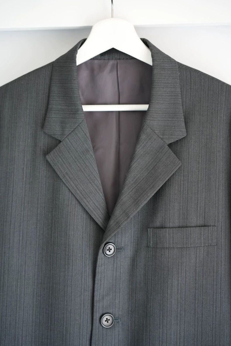 Yohji Yamamoto Yohji Yamamoto 90s Striped Suit Jacket-2508 Size US M / EU 48-50 / 2 - 3 Thumbnail