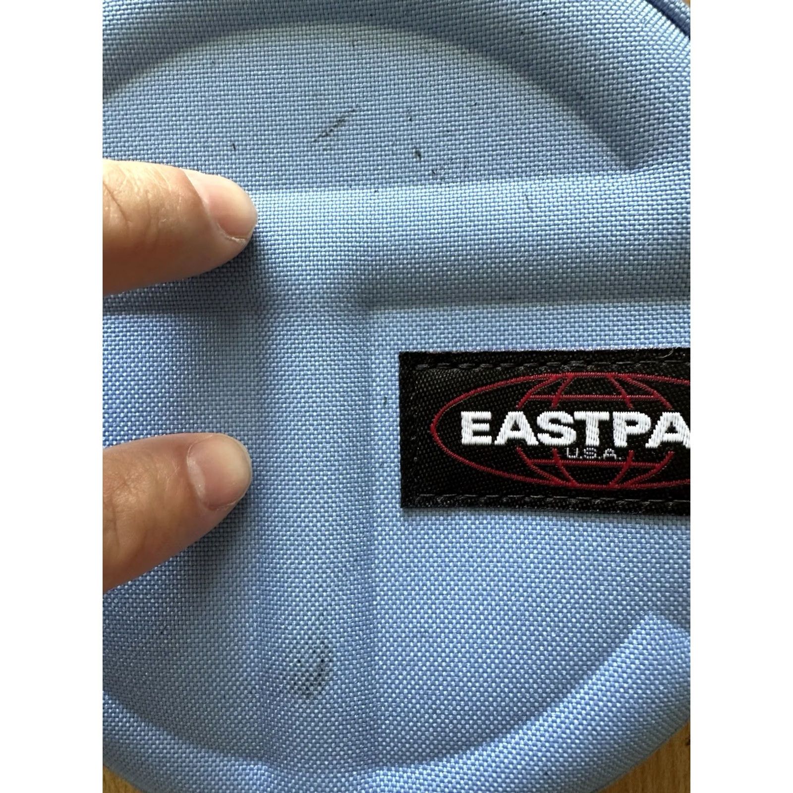 Telfar Telfar x Eastpak Crossbody Bag Sky Blue Canvas Black Circle Rare NWT Unisex Adults Size ONE SIZE - 4 Thumbnail