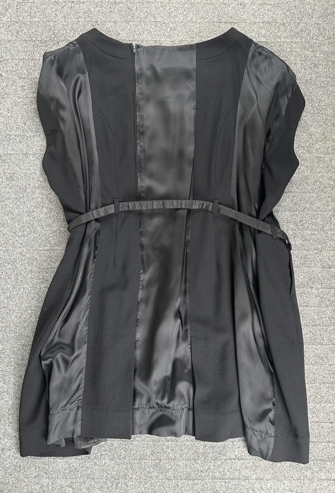 H&M × Maison Margiela Maison Margiela - H&M 2012 Wool/Polyester Midi Belted Dress Size ONE SIZE - 3 Thumbnail
