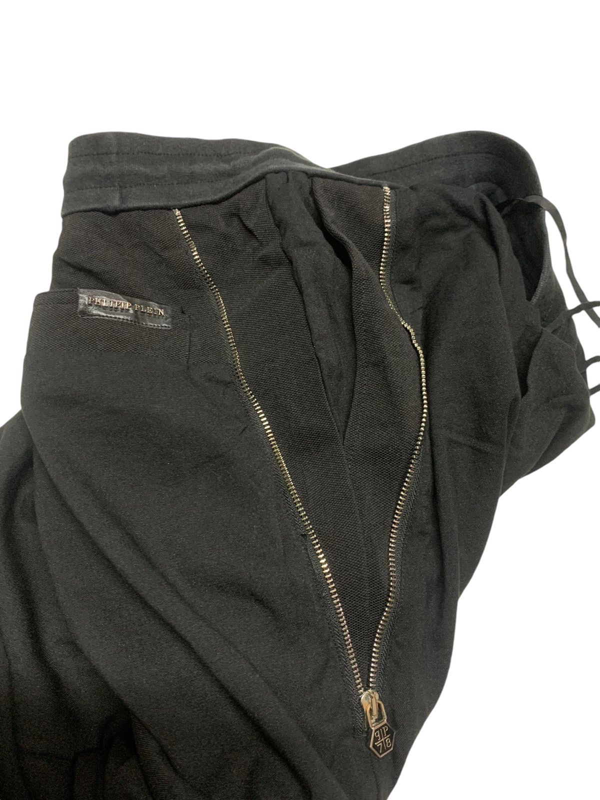 Philipp Plein × Vintage Philipp plain team cotton track suit bottom (size 32-36) Size US 34 / EU 50 - 5 Thumbnail