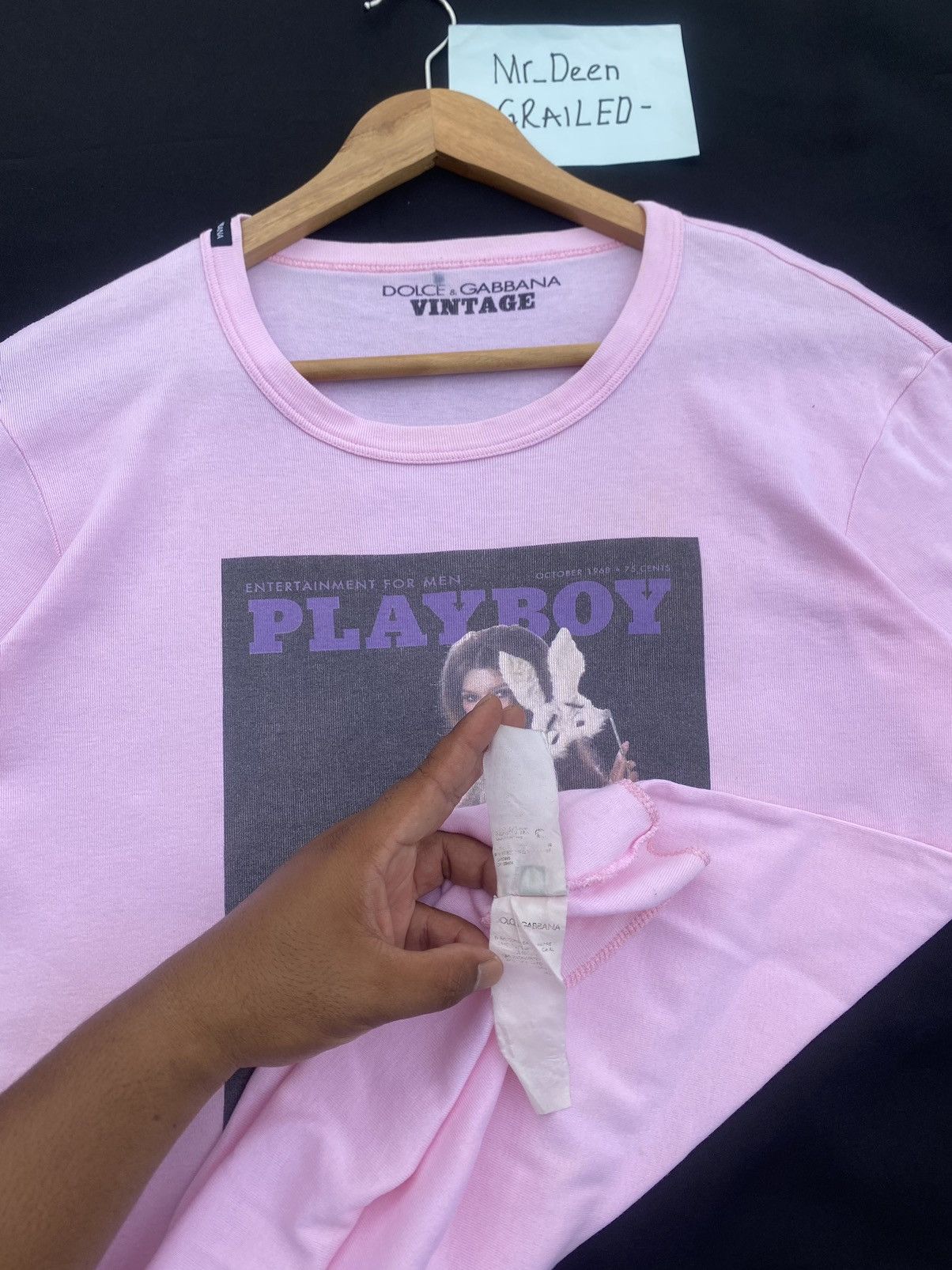Dolce & Gabbana Rare Dolce & Gabbana Playboy Tshirt Size US S / EU 44-46 / 1 - 17 Thumbnail