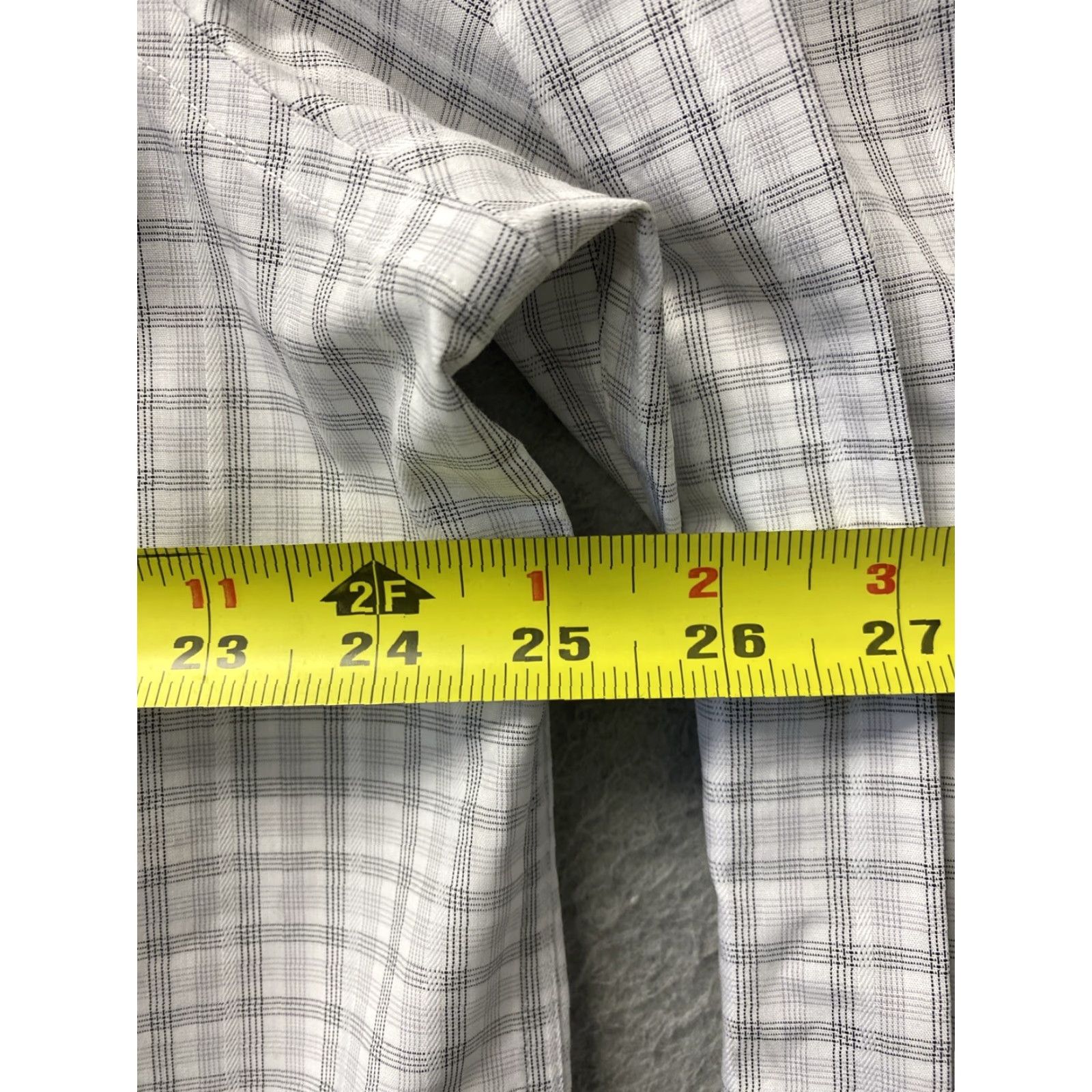 Croft & Barrow Croft & Barrow Classic Fit Dress Shirt Men's 17.5 36/37 Long Sleeve /42-66 Size 46R - 6 Thumbnail