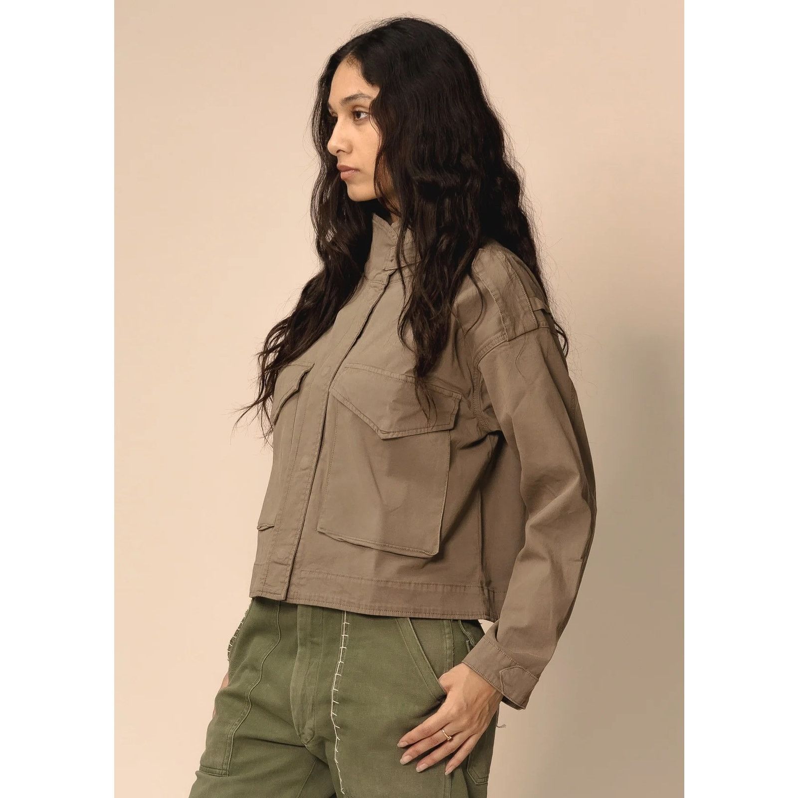 Edwin $220 New Edwin Lennox Cargo Jacket - Surplus Green - XS Size XS / US 0-2 / IT 36-38 - 2 Thumbnail