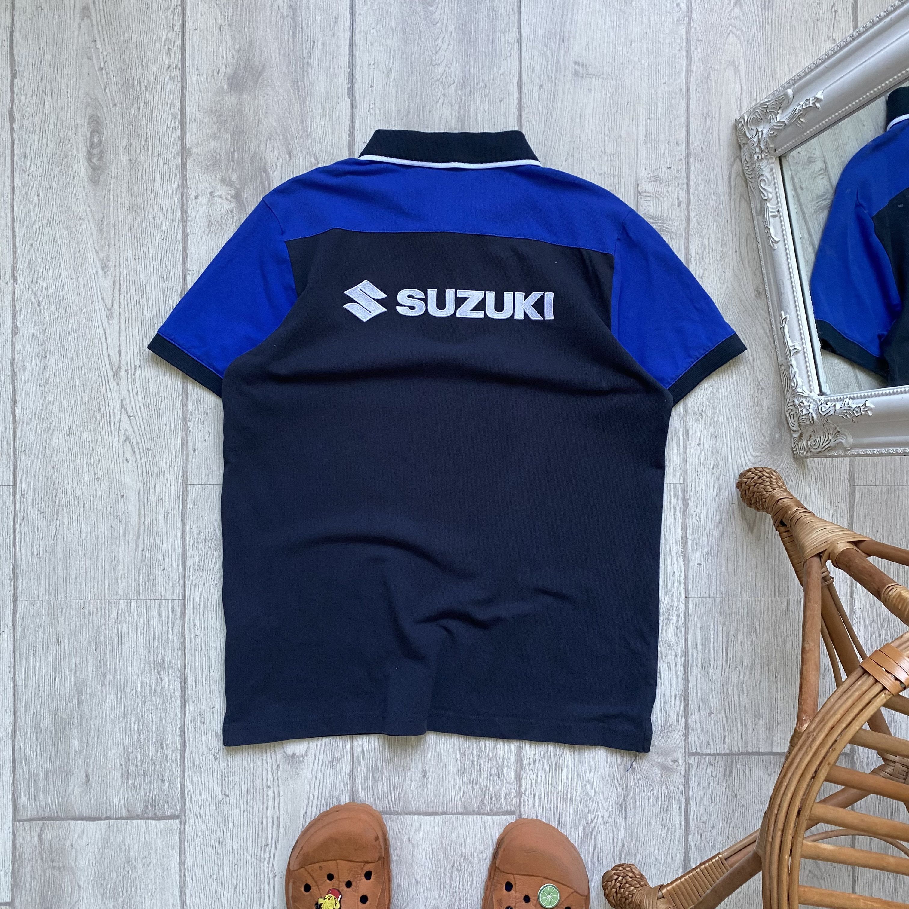 Nike 🏍️ Vintage 00s Suzuki racing team polo tee ferrari vodafon Size US M / EU 48-50 / 2 - 1 Thumbnail