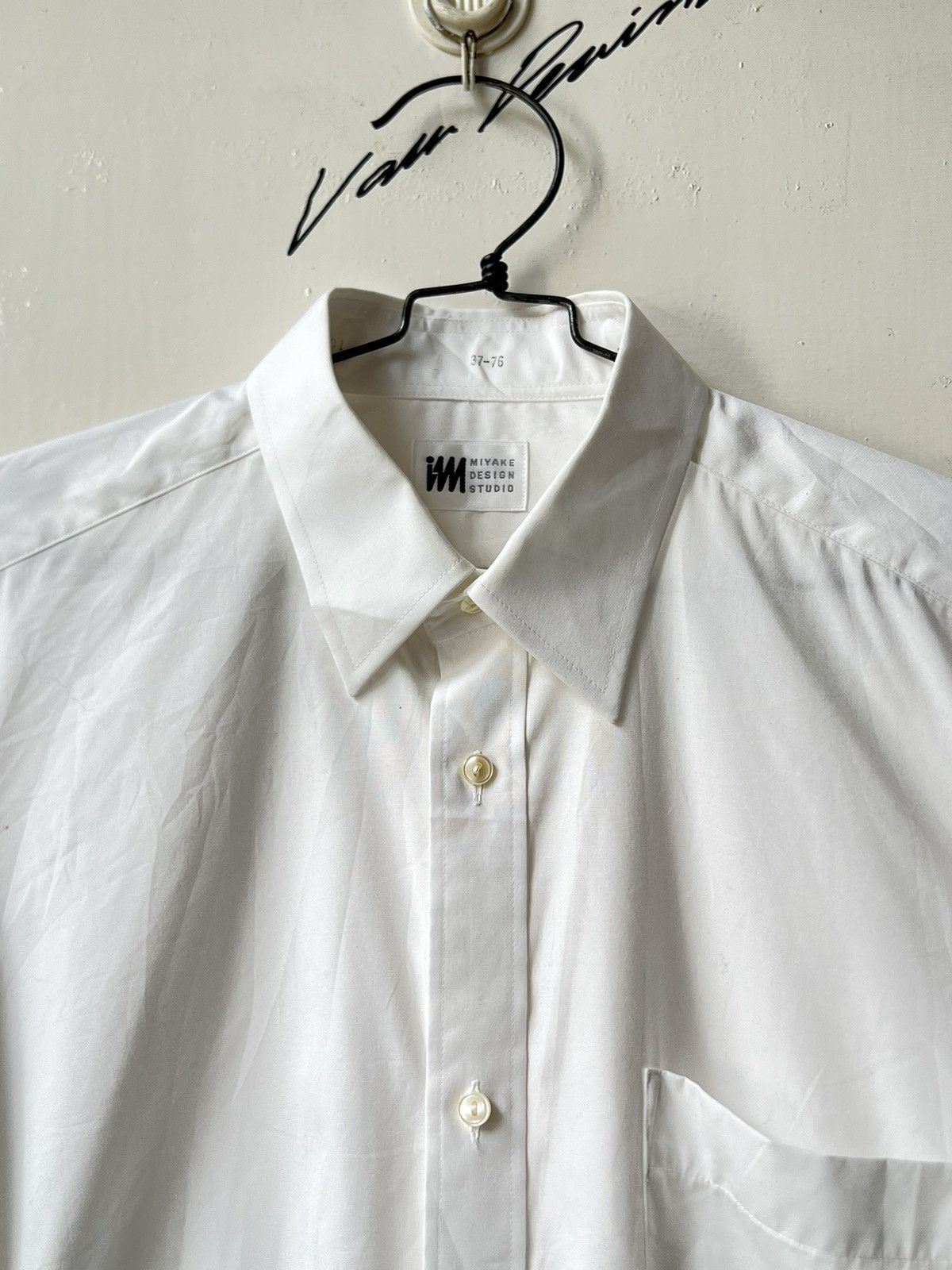 Issey Miyake IM Miyake Design Studio White Shirt Size US M / EU 48-50 / 2 - 4 Thumbnail