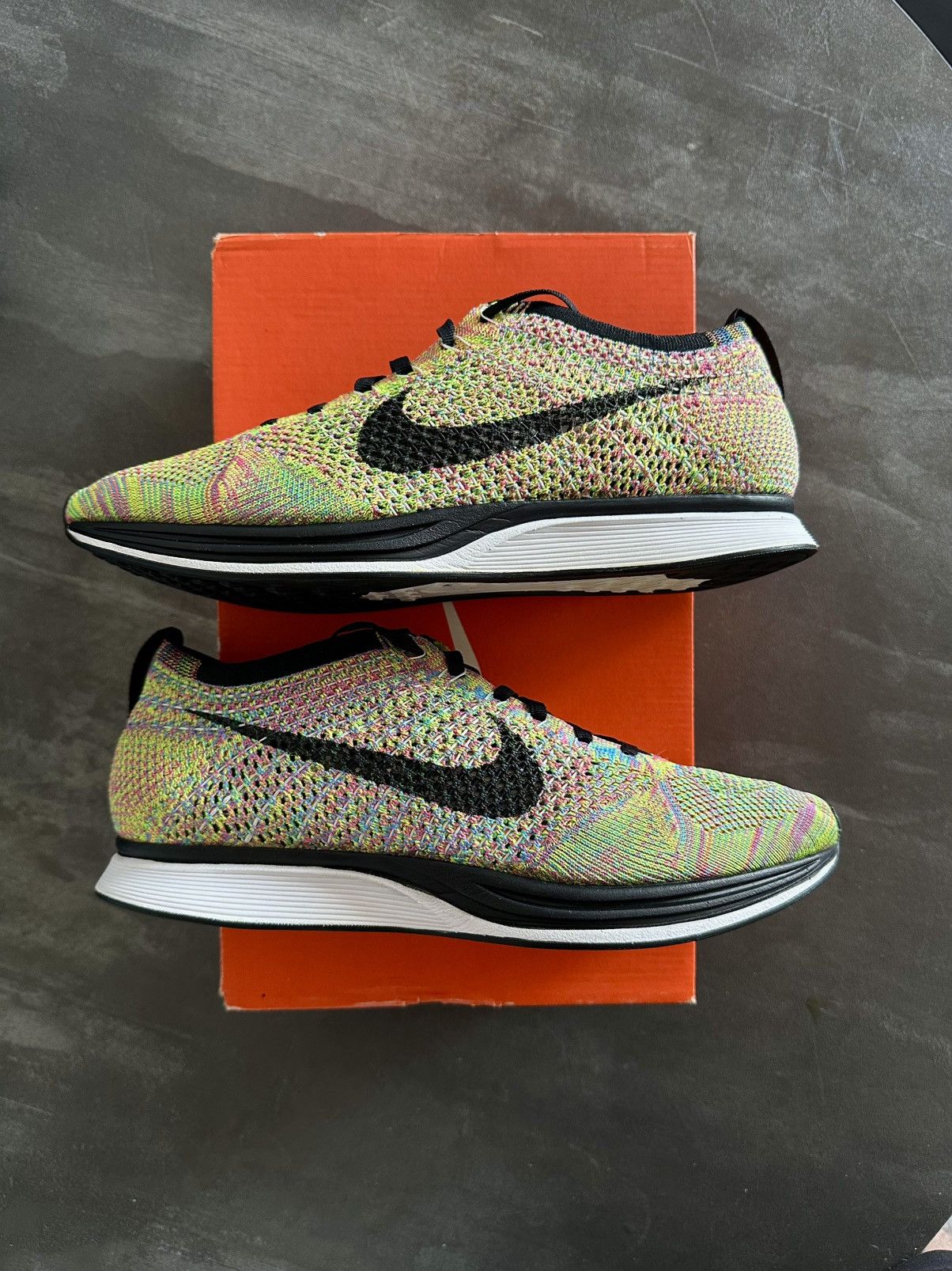 Nike Nike flyknit racer multicolor 1.0 2013 10us Size US 10 / EU 43 - 2 Thumbnail