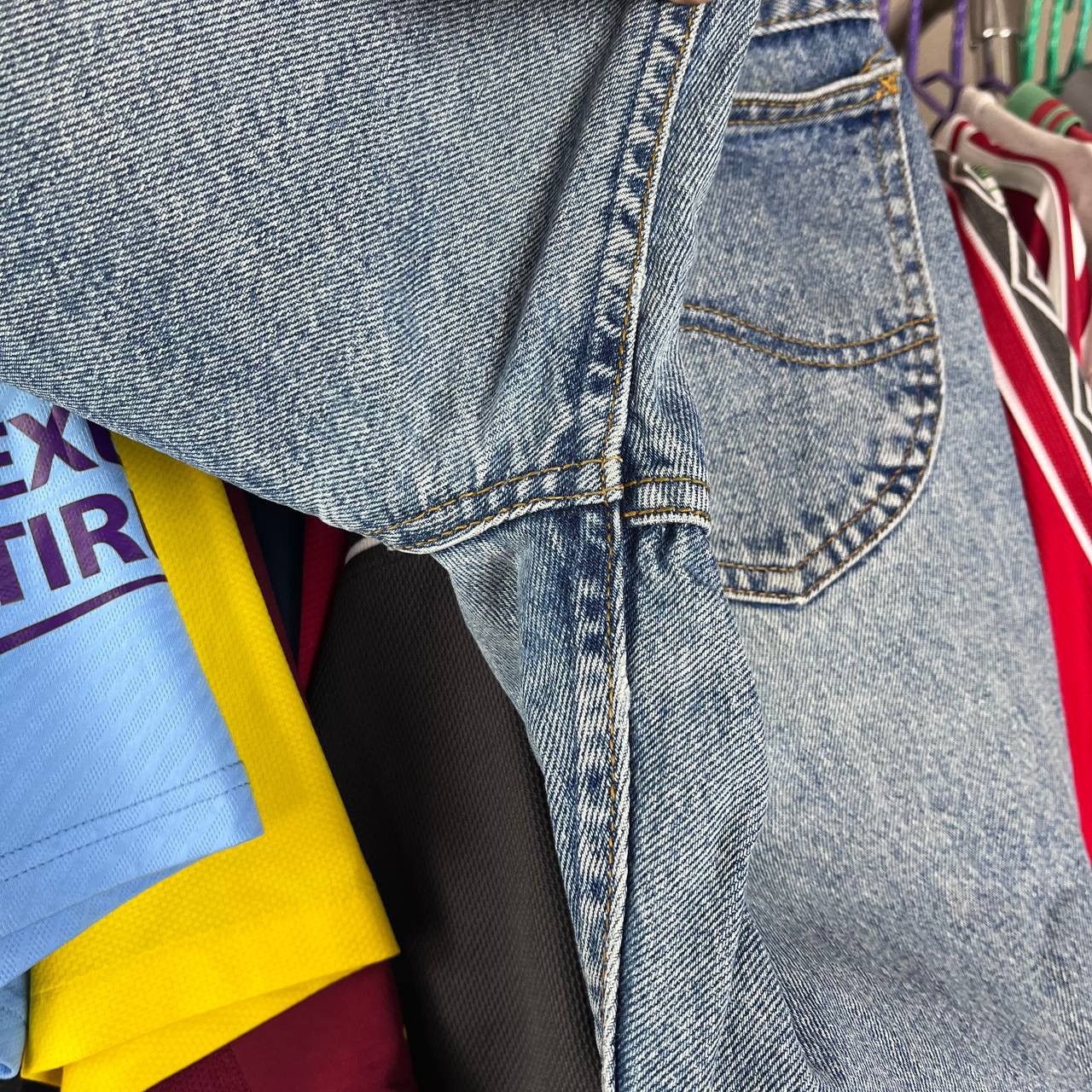 Lee × Vintage Vintage 80s Lee Riders Denim Jeans Pants Made in Ireland Size US 30 / EU 46 - 8 Thumbnail