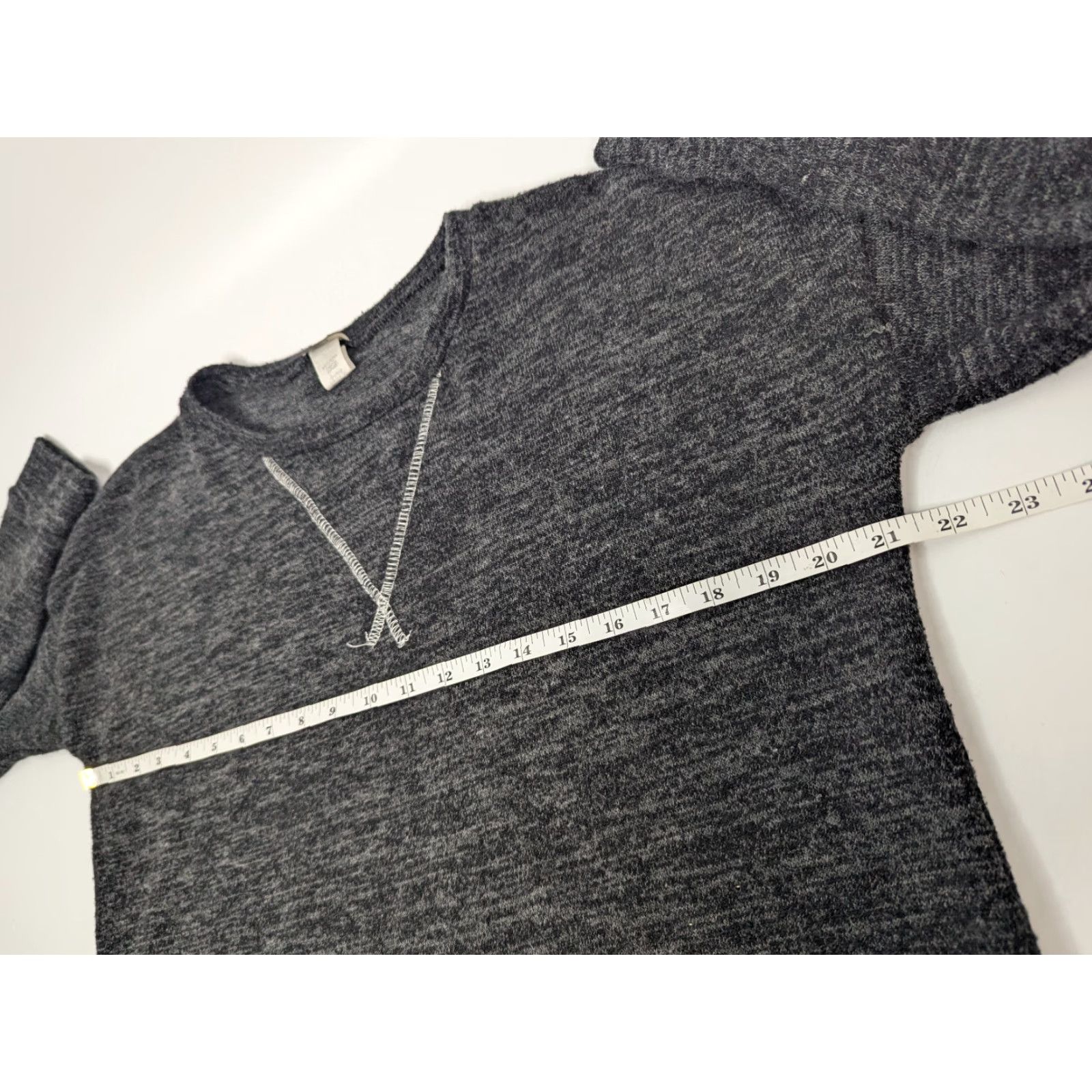 Vintage Byrdie Women’s Small Gray Pullover Sweatshirt Dolman Long Sleeve Pullover Size S / US 4 / IT 40 - 6 Thumbnail