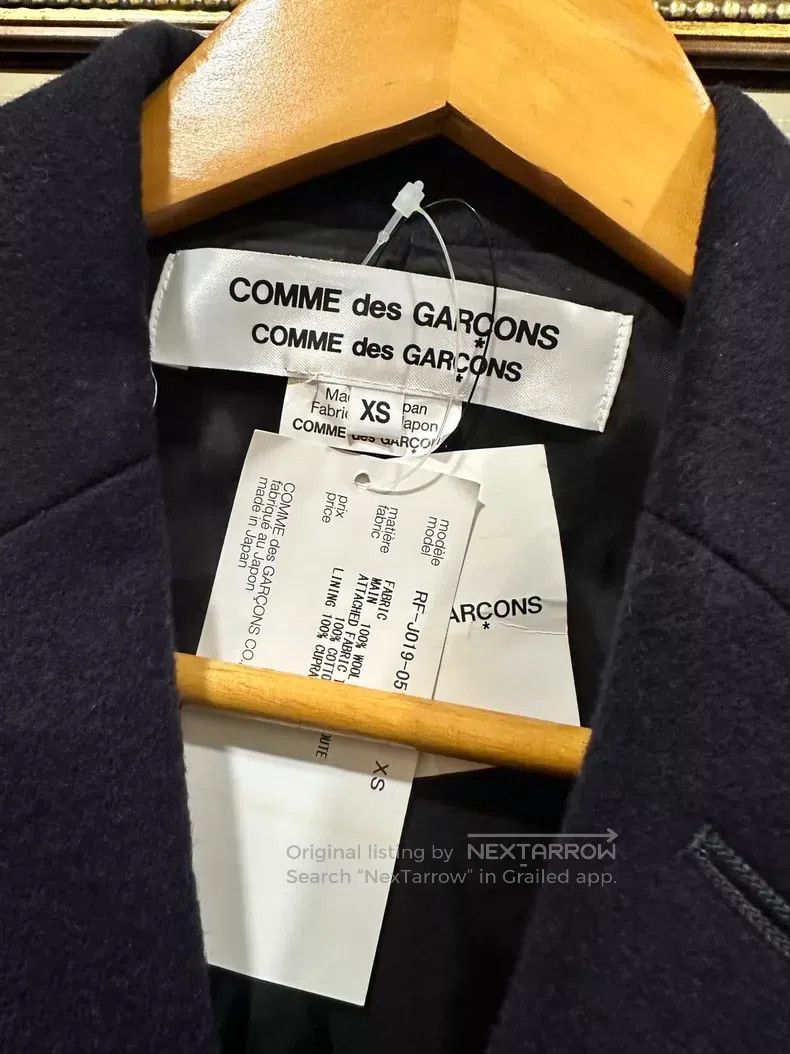 Comme des Garcons Comme Des Garcons Velvet patchwork jacket, size XS, black Size XS / US 0-2 / IT 36-38 - 4 Thumbnail