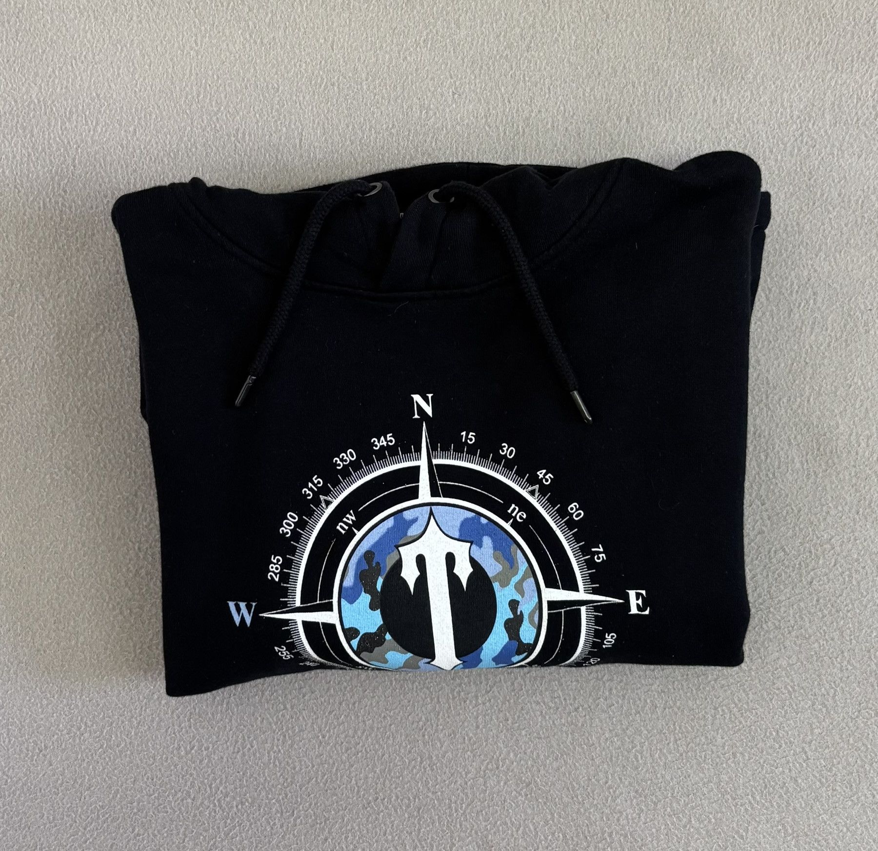 Trapstar London Trapstar Compass Black Hoodie Size XL Size US XL / EU 56 / 4 - 14 Thumbnail