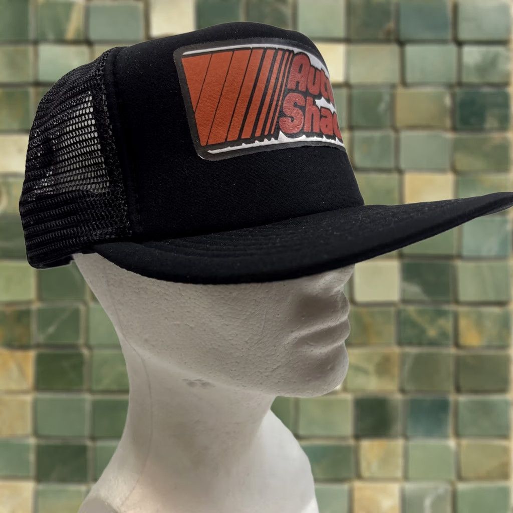 J Brand VINTAGE 80s Auto Shack Speedway Trucker Hat Adjustable Black Mens Size ONE SIZE - 1 Thumbnail