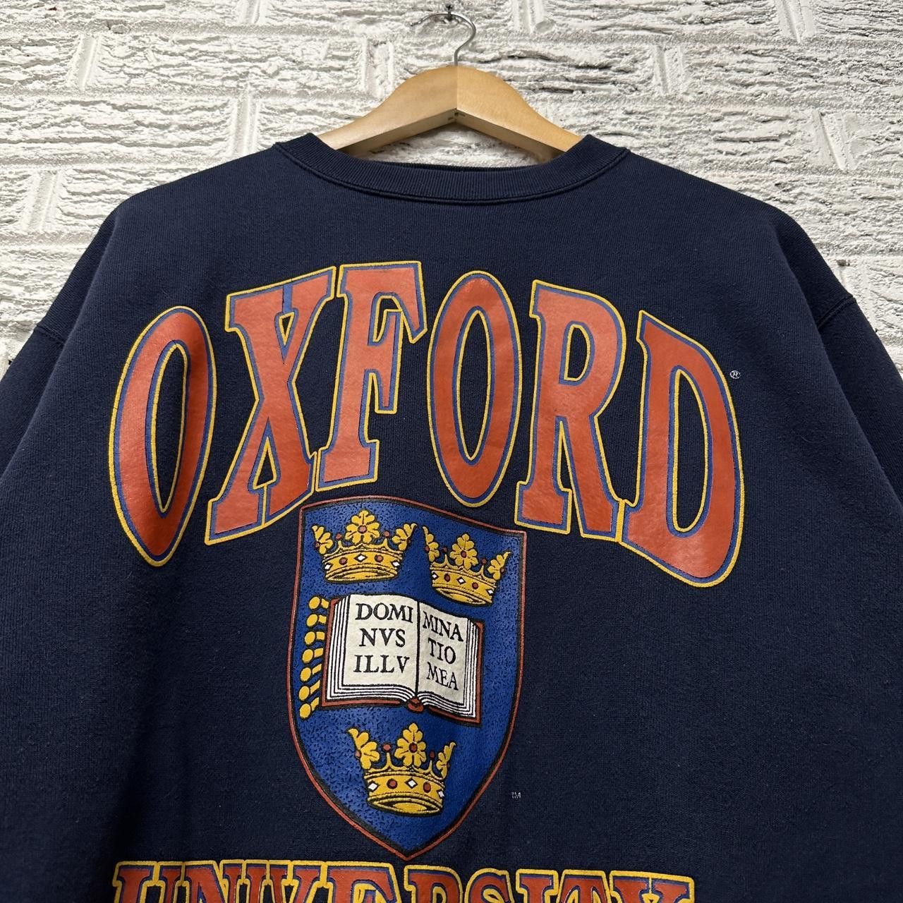 Vintage Vintage Oxford University Collegiate Sweatshirt Large Size US L / EU 52-54 / 3 - 2 Thumbnail