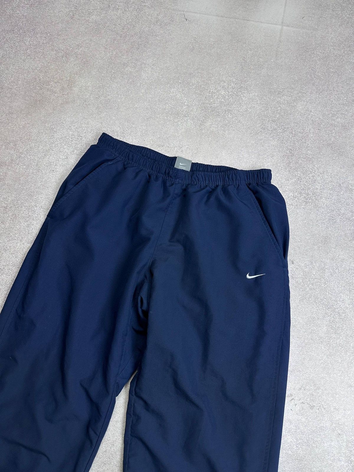 Nike Vintage Nike Swoosh Nylon Flared Y2K Track Pants XL Size US 34 / EU 50 - 2 Thumbnail