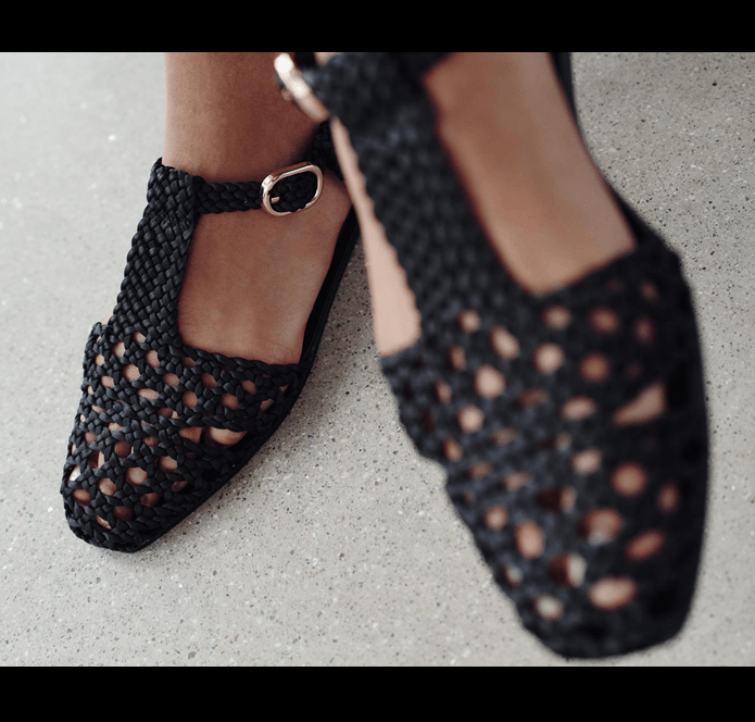 Zara ZARA Woven Flats Size US 10 / IT 40 - 1 Thumbnail
