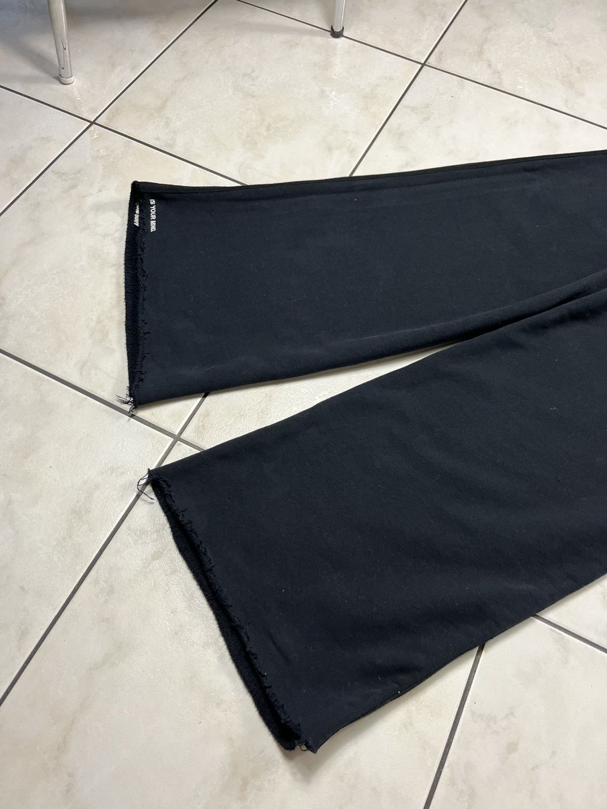Japanese Brand Elias Rumelis flared sweatpants baggy oversized pants logo Size 26" / US 2 / IT 38 - 18 Thumbnail