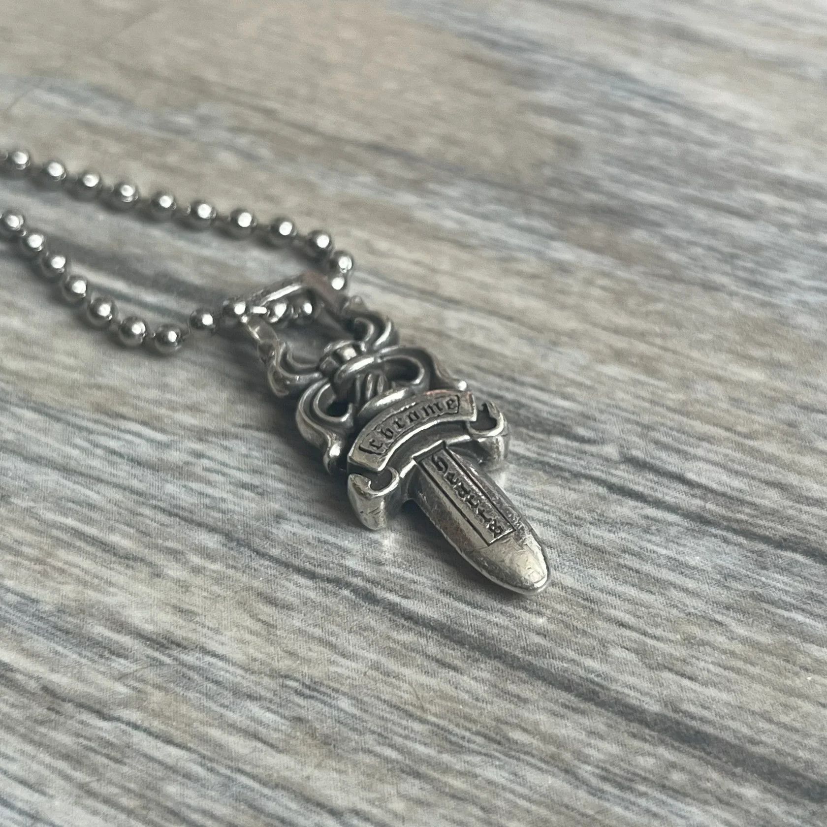Chrome Hearts Chrome Hearts Dagger Zipper 925 Silver Necklace Size ONE SIZE - 5 Thumbnail