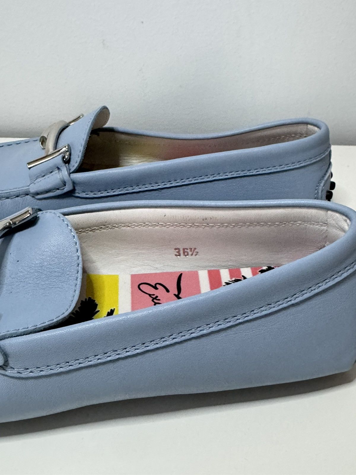 Tod's Tod’s Blue Flats Size US 6.5 / IT 36.5 - 5 Thumbnail
