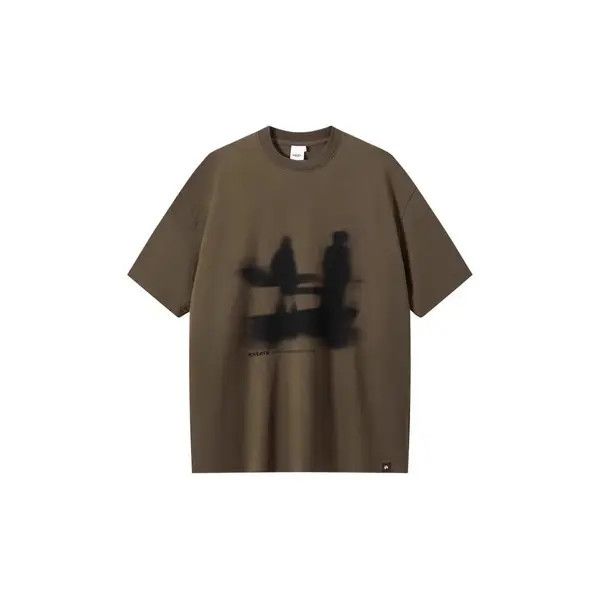 Vintage Hirohata x Emi Loose Printed Short Sleeve T-Shirt Brown Size US M / EU 48-50 / 2 - 1 Thumbnail