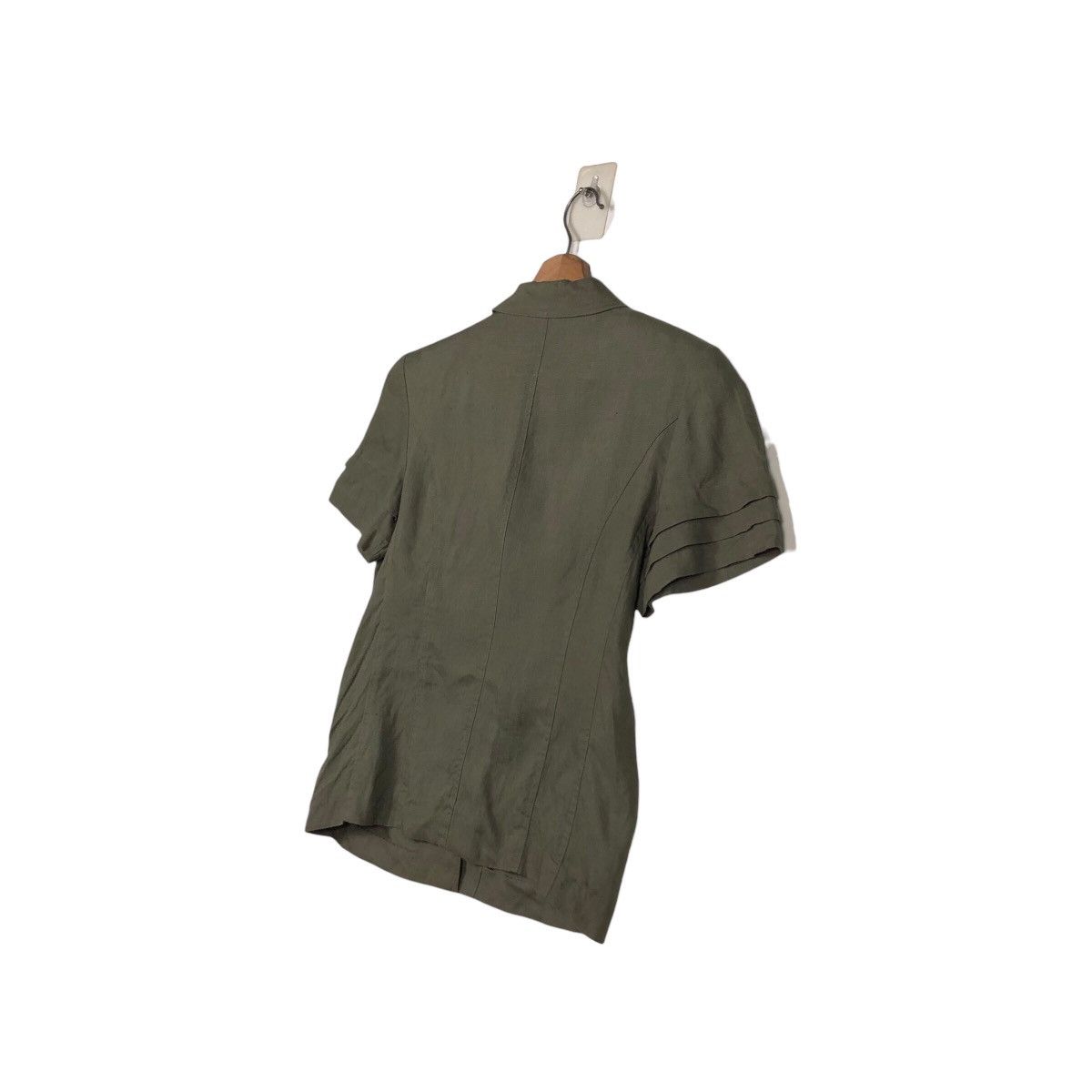 Fendi 📌Vintage Fendi Short Sleeve Shirt Jacket Size US M / EU 48-50 / 2 - 11 Thumbnail