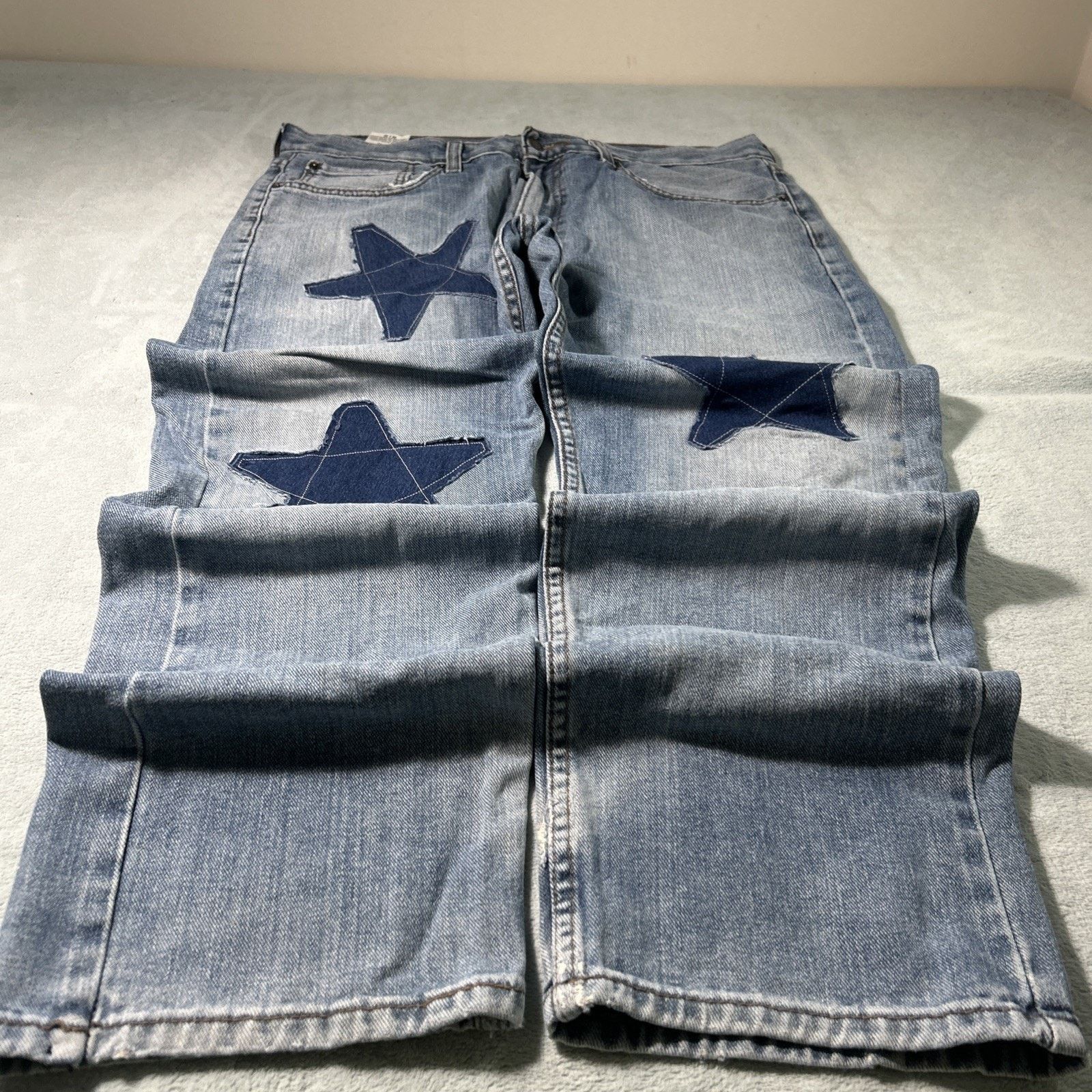 Levi's Levis Loose Baggy Jeans 36x30 Relaxed Hamilton Custom Stars Size US 36 / EU 52 - 1 Thumbnail