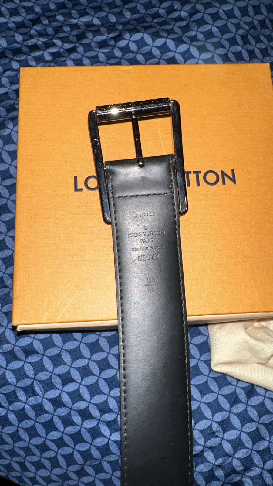 Louis Vuitton Uptown 35mm Belt Size 46 - 1 Thumbnail