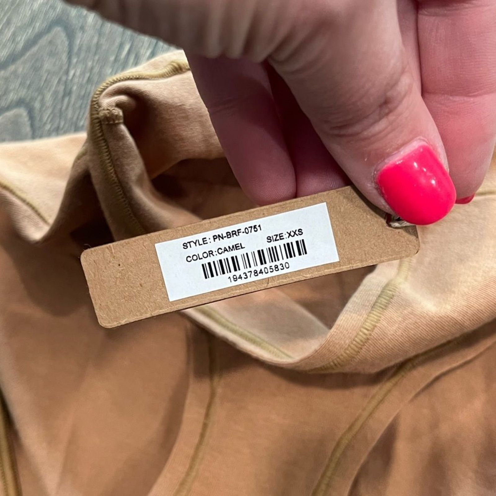 SKIMS NWT Skims Cotton Jersey Full Brief Camel- Size XXS Size ONE SIZE - 2 Thumbnail