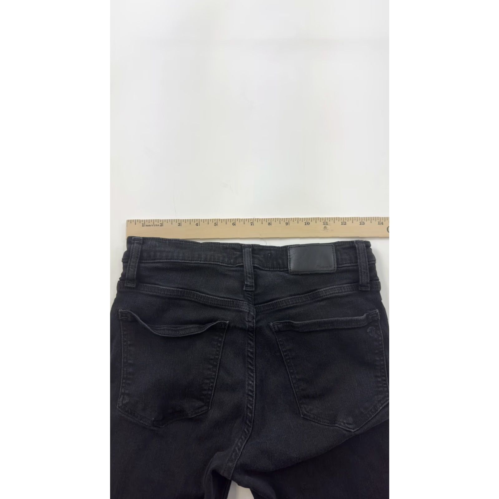 Madewell Madewell Jeans Womens 27 Black Roadtripper Skinny Comfort Pockets Stretch Jeans Women Black 27 Roadtripper Madewell 27 Black Roadtripper Size 27" / US 4 / IT 40 - 5 Thumbnail