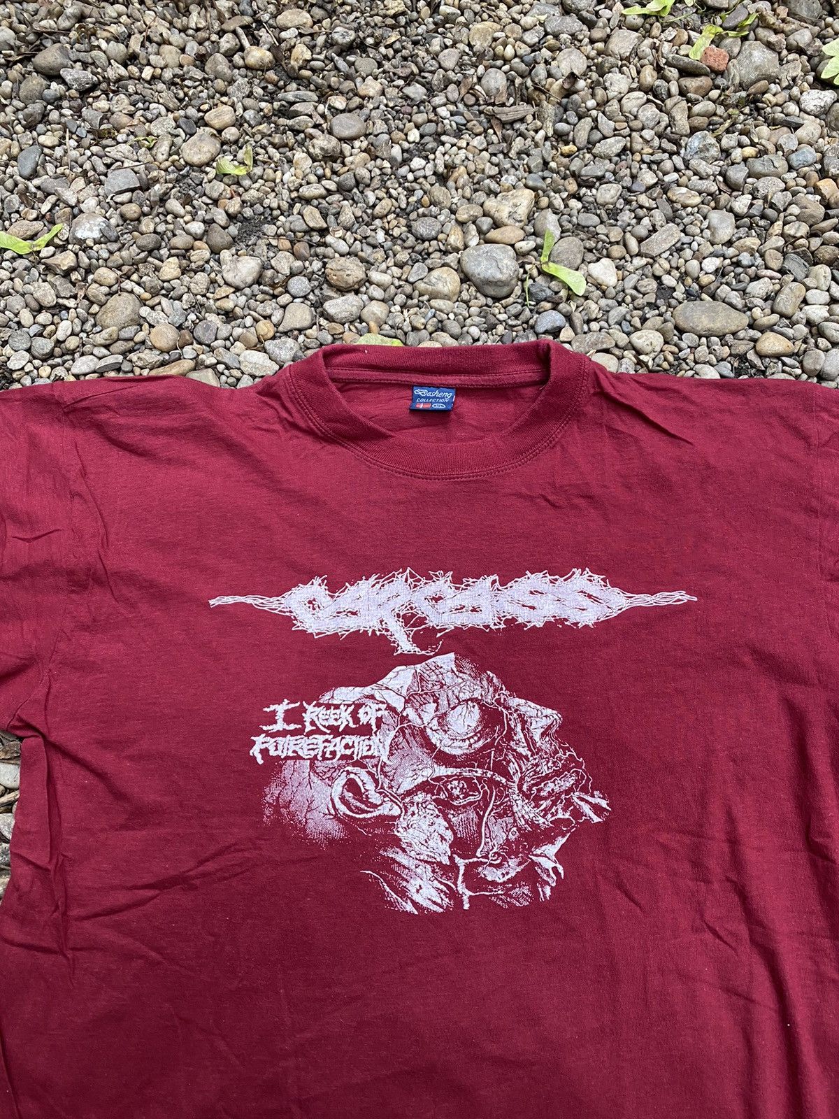 Band Tees × Vintage Vintage 90s Carcass Death Metal Band Tee Size US XL / EU 56 / 4 - 3 Thumbnail