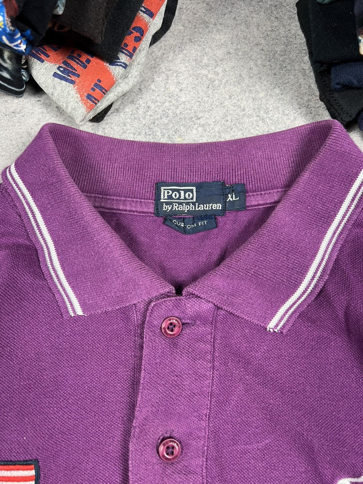 Ralph Lauren Vintage Ralph Lauren USA Rugby Distressed Big Pony Y2K Polo Size US XL / EU 56 / 4 - 4 Thumbnail