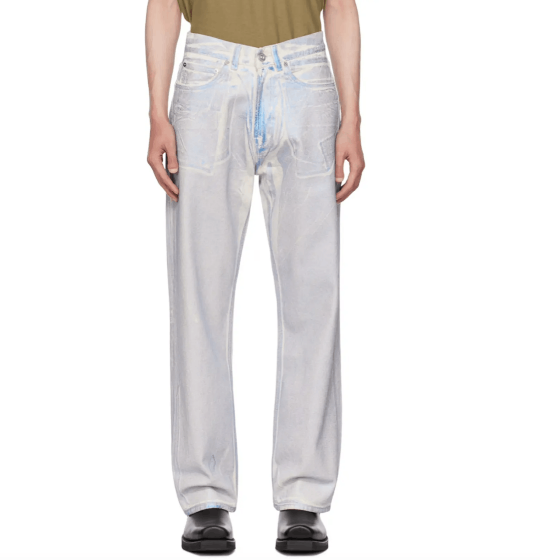 Our Legacy Our Legacy Metallic Jeans Size US 33 - 1 Thumbnail
