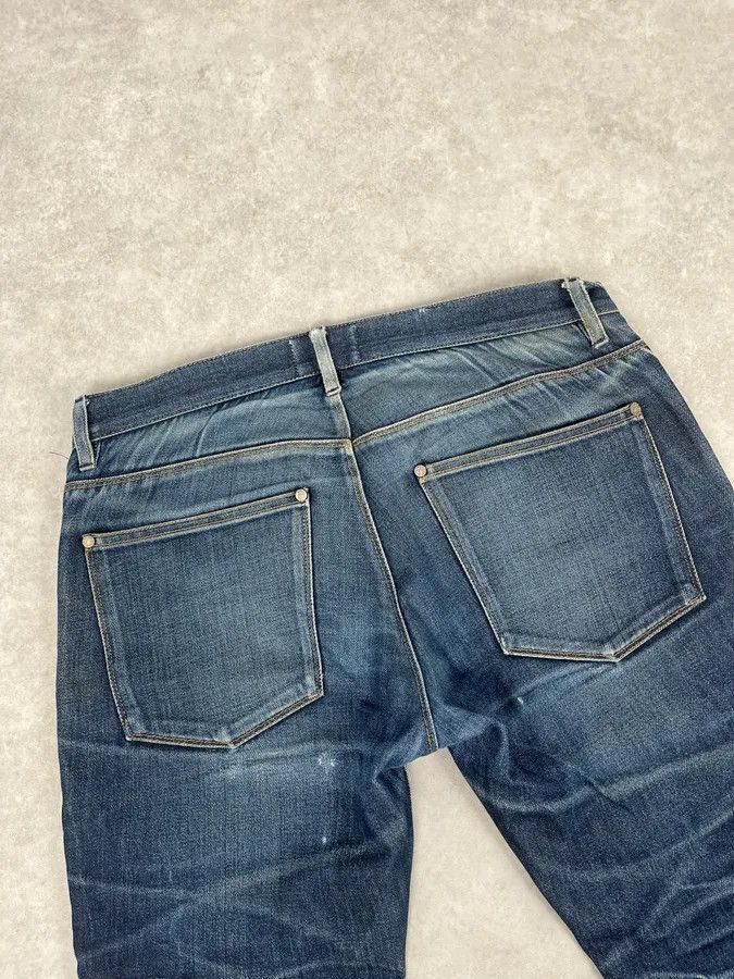 Acne Studios Acne Studios Navy Faded Rebel Denim Jeans Size US 32 / EU 48 - 8 Thumbnail