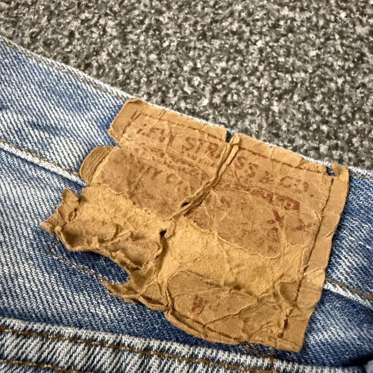 Levi's Vintage Clothing 🔥🇺🇸 Vintage Levis 501 Classic Aging Distressed Denim Size US 33 - 8 Thumbnail
