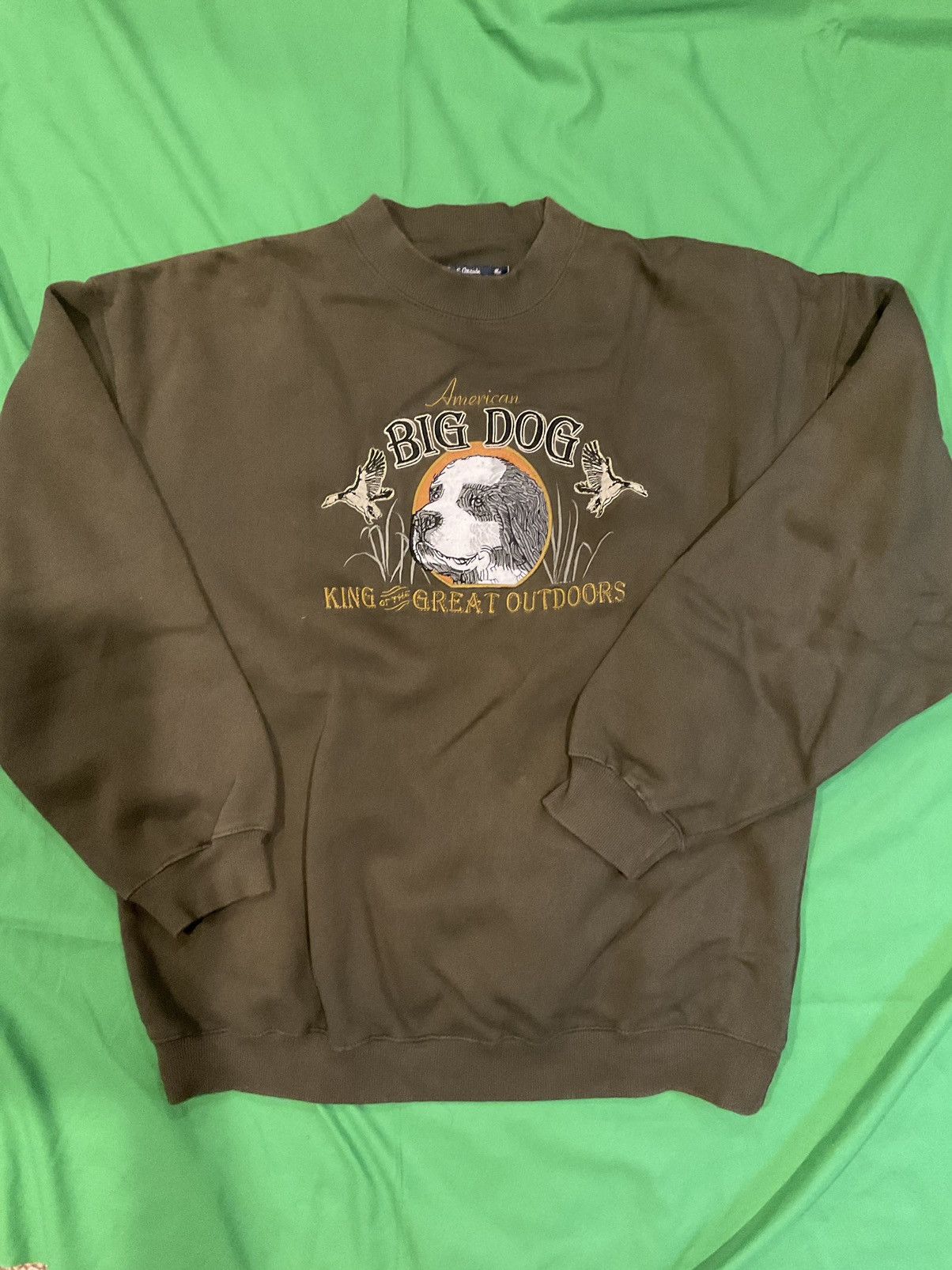 Vintage vintage 90s American Dog crewneck sweatshirt Size US S / EU 44-46 / 1 - 1 Thumbnail