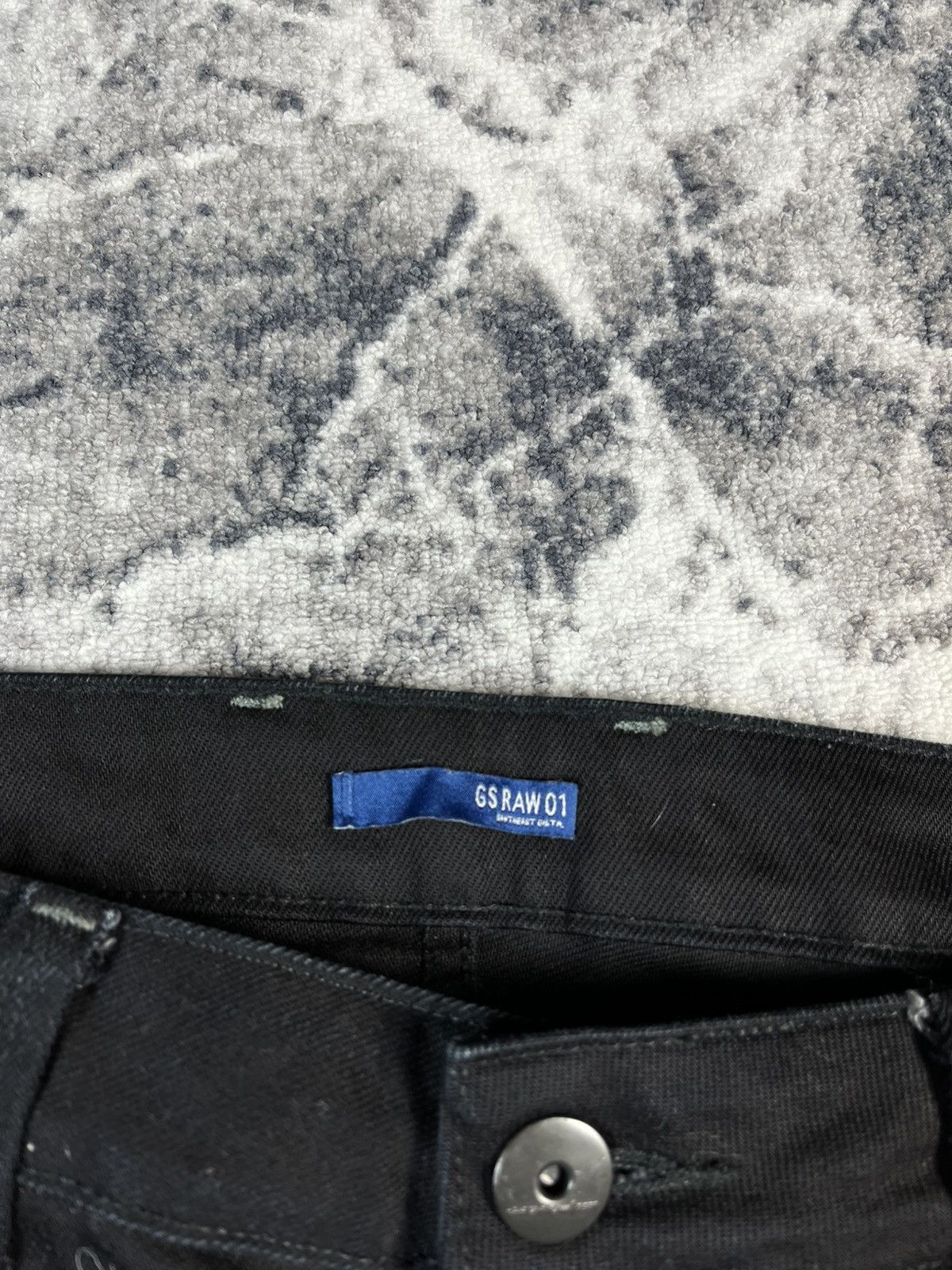 G-Star G-Star Raw Attacc Low Straight Dark Blue Jeans Size US 37 - 7 Thumbnail