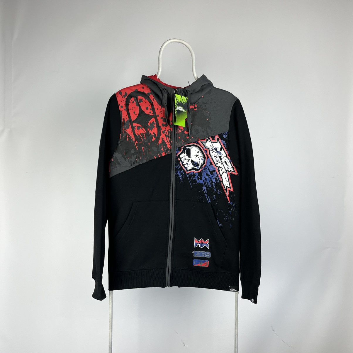No Fear No fear zip hoodie skull skategang streetwear size Medium Size US M / EU 48-50 / 2 - 1 Thumbnail