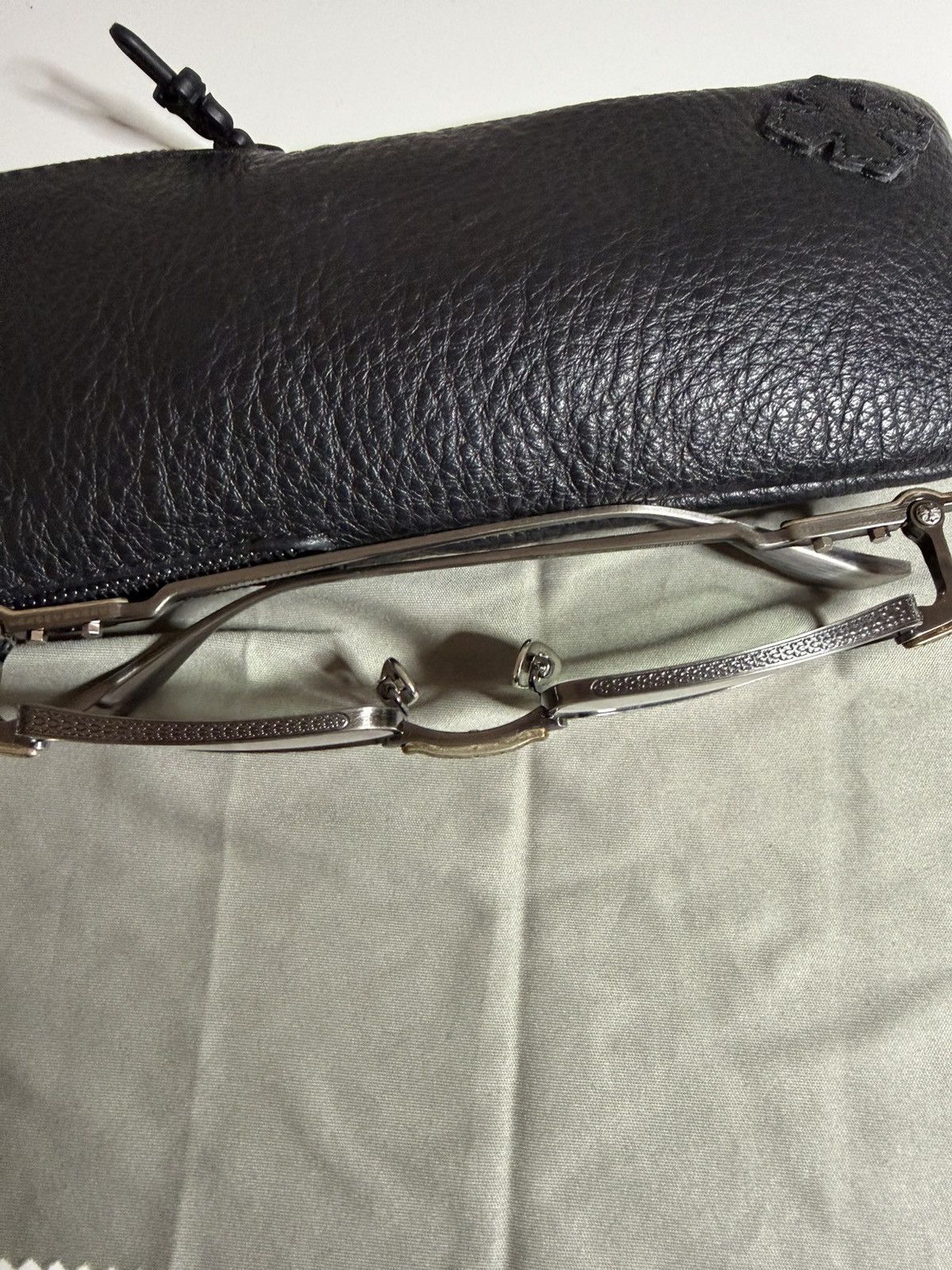 Chrome Hearts chrome hearts buckle rider glasses Size ONE SIZE - 3 Thumbnail