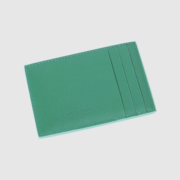 Bottega Veneta o1n1vont1124 Size: OS / Intrecciato Card Wallet in Green Size ONE SIZE - 5 Thumbnail